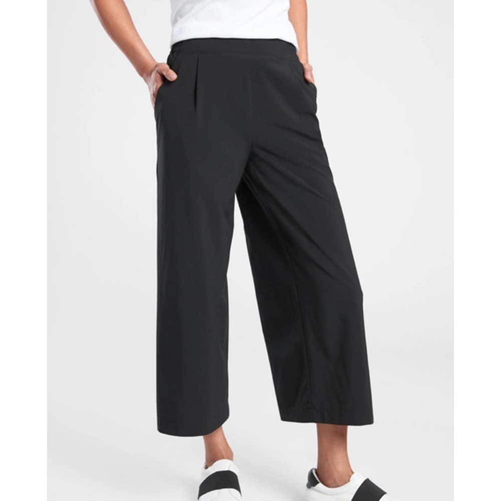 Athleta Brooklyn Wide Leg Crop Pant
